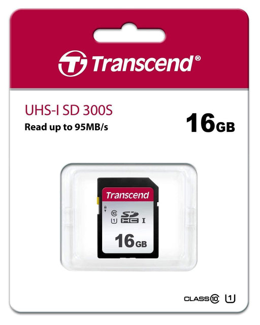 TRANSCEND SD 16GB UHS-I U1 - Grande Marvin