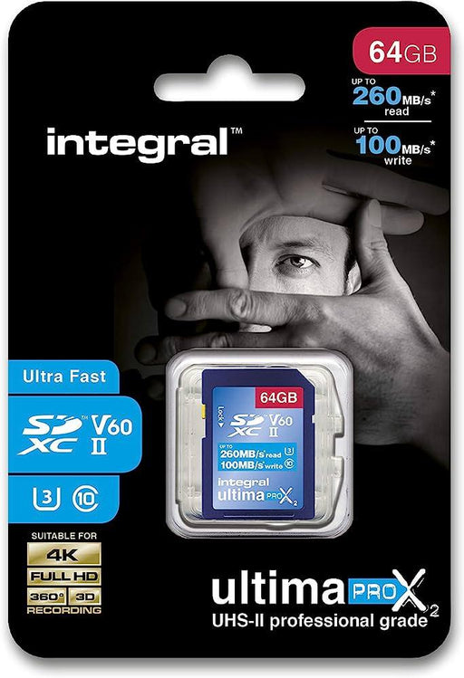 INTEGRAL SD CLASSE 10 260MB/S 64GB - Grande Marvin