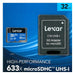 LEXAR MICRO SDHC 633X UHS-I 32GB - Grande Marvin