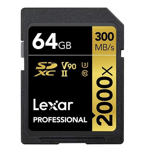 LEXAR SDHC UHS-II 2000X 64GB - Grande Marvin
