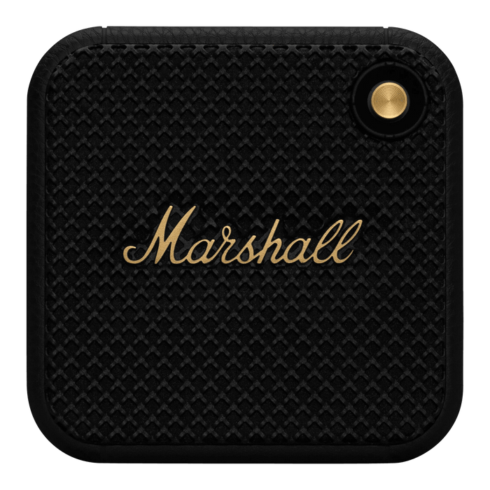 MARSHALL WILLES BLACK & BRASS DIFFUSORE BLUETOOTH - Grande Marvin