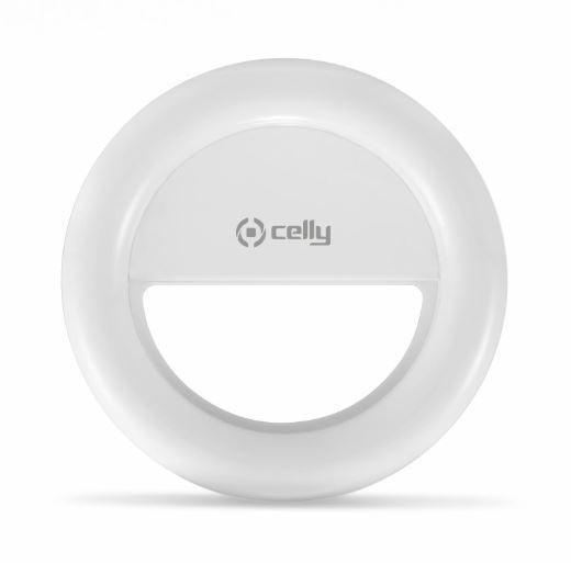 CELLY SELFIE FLASH LIGHT PRO WHITE - Grande Marvin