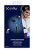 CELLY STEREO EARPHONE UP500 BLACK - Grande Marvin