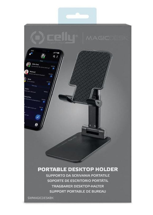 CELLY SUPPORTO DA SCRIVANIA PORTATILE BLACK - Grande Marvin