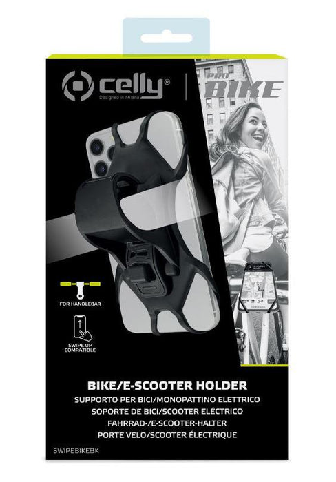 CELLY SWIPE BIKE HOLDER BLACK - Grande Marvin