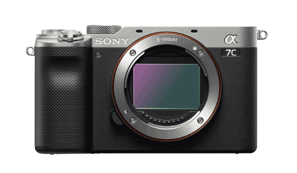 SONY FOTOC ILCE-7C CORPO SILVER