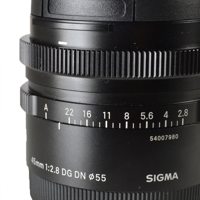 SIGMA 45mm F 2.8 DG DN SONY E MOUNT - USATO