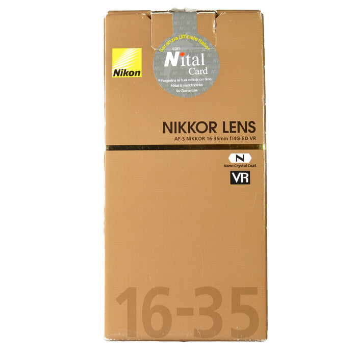 NIKON 16-35mm F 4 AF-S G ED VR - USATO