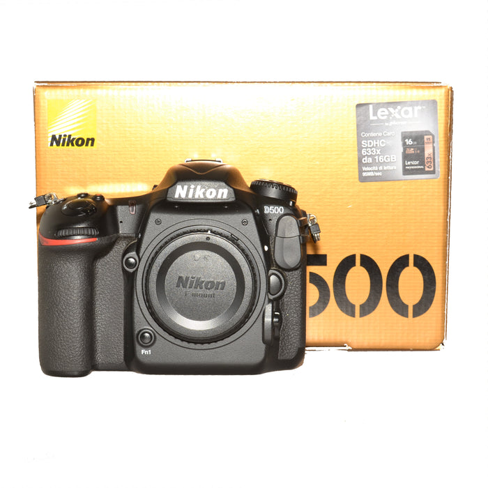 NIKON D500 CORPO SC. 37615 - USATO