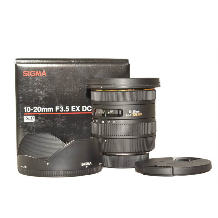 SIGMA 10-20mm F3,5 EX DC HSM PER NIKON - USATO