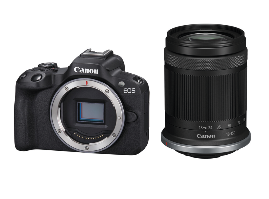 CANON FOTOCAMERA EOS R50 + OBIETTIVO RF-S 18-150MM BLACK