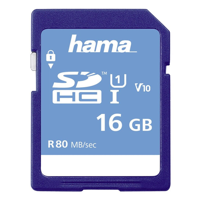 HAMA SDHC UHS-I 80MB/S 16GB