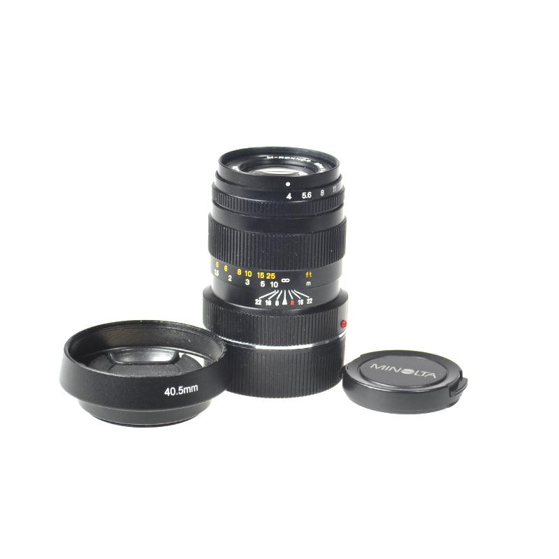 MINOLTA M-ROKKOR 90mm F/4 PER LEICA M - USATO — Grande Marvin