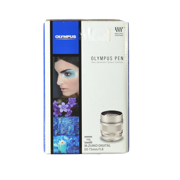 OLYMPUS 75mm F 1.8 ZUIKO BLACK - USATO