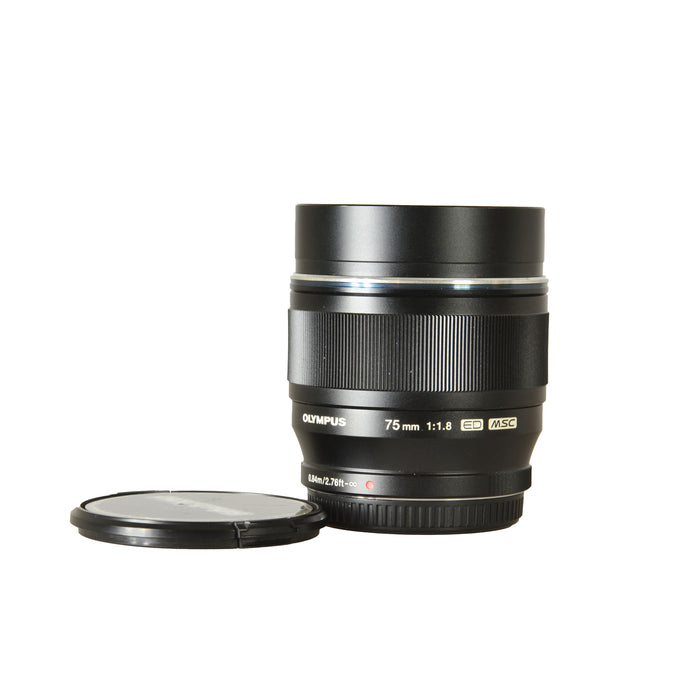 OLYMPUS 75mm F 1.8 ZUIKO BLACK - USATO
