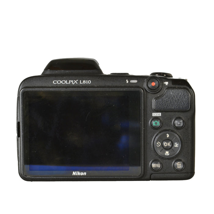NIKON COOLPIX L 810 16 MEGAPIXEL ZOOM 26X - USATO