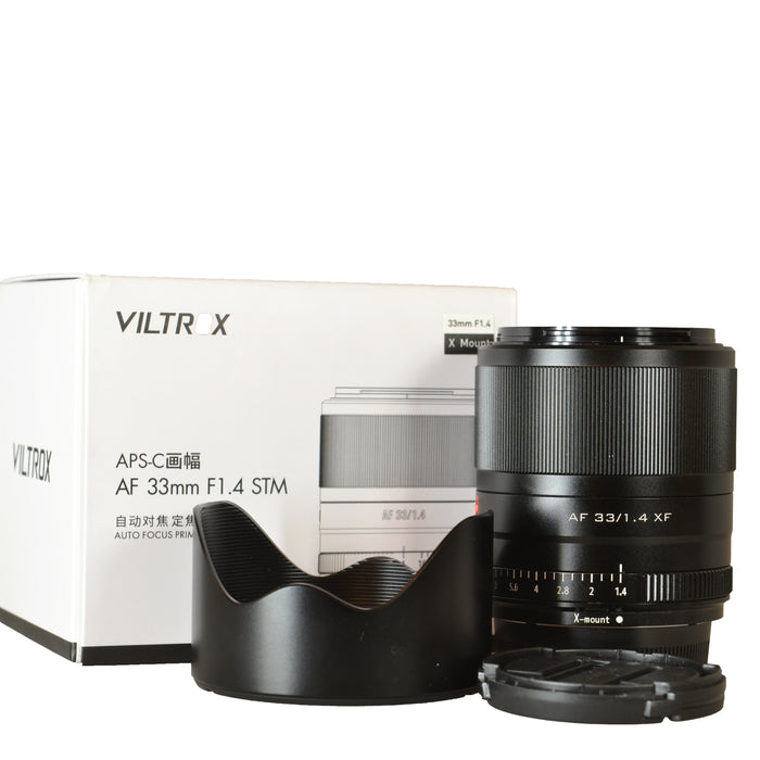 VILTROX 33mm F 1.4 AF FUJI XF STM ED IF- USATO
