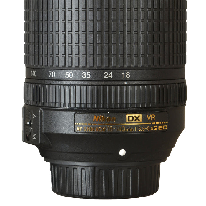 NIKON 18-140mm F 3.5-5.6 AF S ED VR G DX - USATO