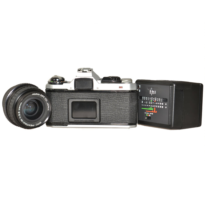 PENTAX ME SUPER + 50mm F2,0 + 28mm F2,8