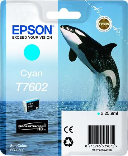 EPSON CARTUCCIA T7602 CIANO