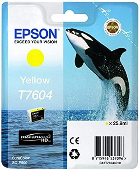 EPSON CARTUCCIA T7604 YELLOW - Grande Marvin
