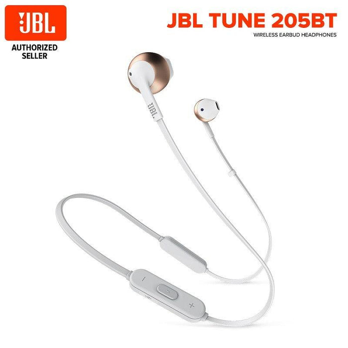 JBL AURIC.BLUET.TUNE205 BT WHITE/GOLD