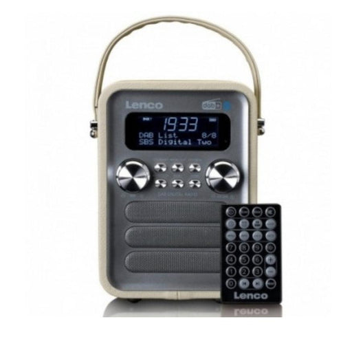 LENCO RADIO DAB PDR-051 TAUPE - Grande Marvin