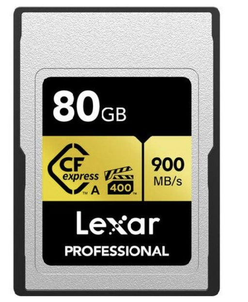 LEXAR CF EXPRESS TYPE-A 80GB GOLD - Grande Marvin