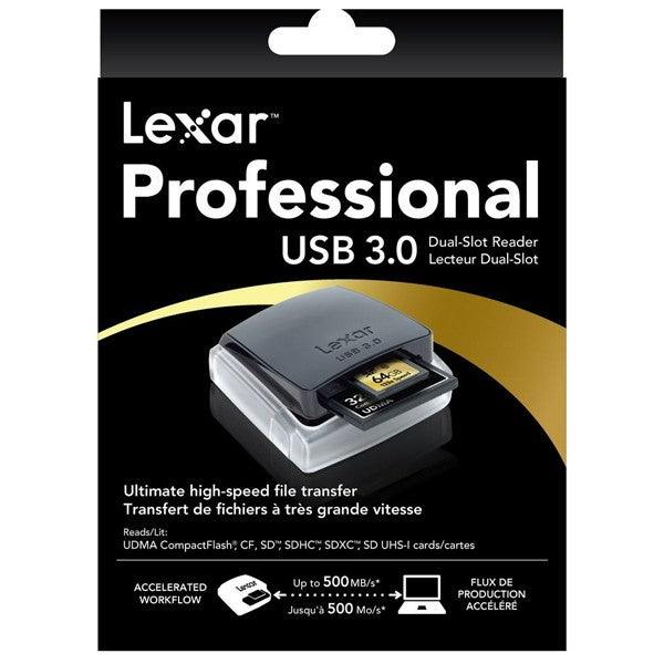 LEXAR LETTORE PRO USB 3.0 DUAL-SLOT