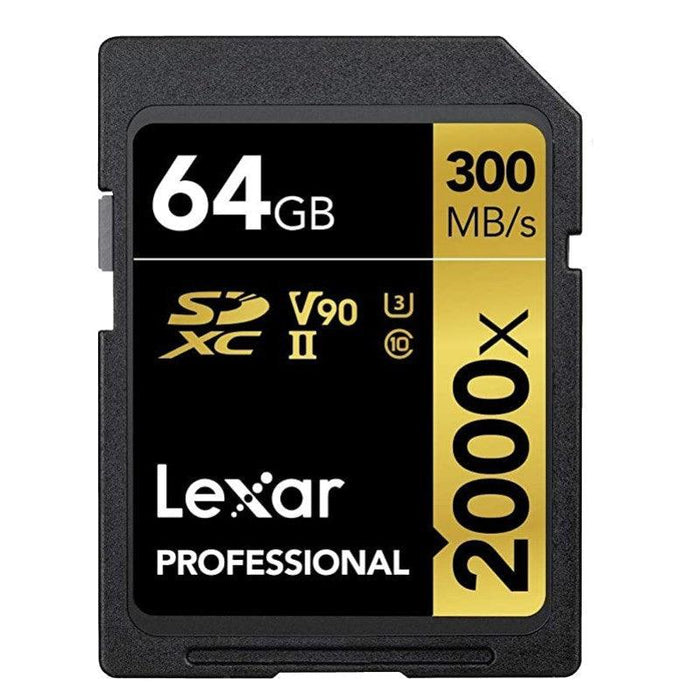 LEXAR SDHC UHS-II 2000X 64GB