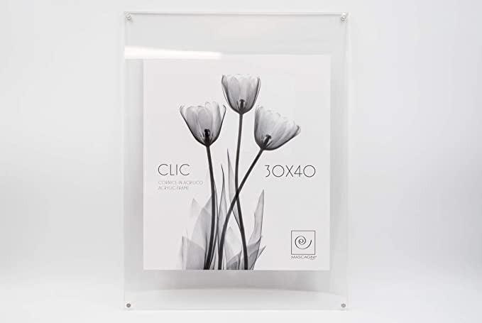 Cornice 10x10cm Mascagni In Plexiglass - Chiusura Magnetica, Trasparente, Design Italiano - Foto 8