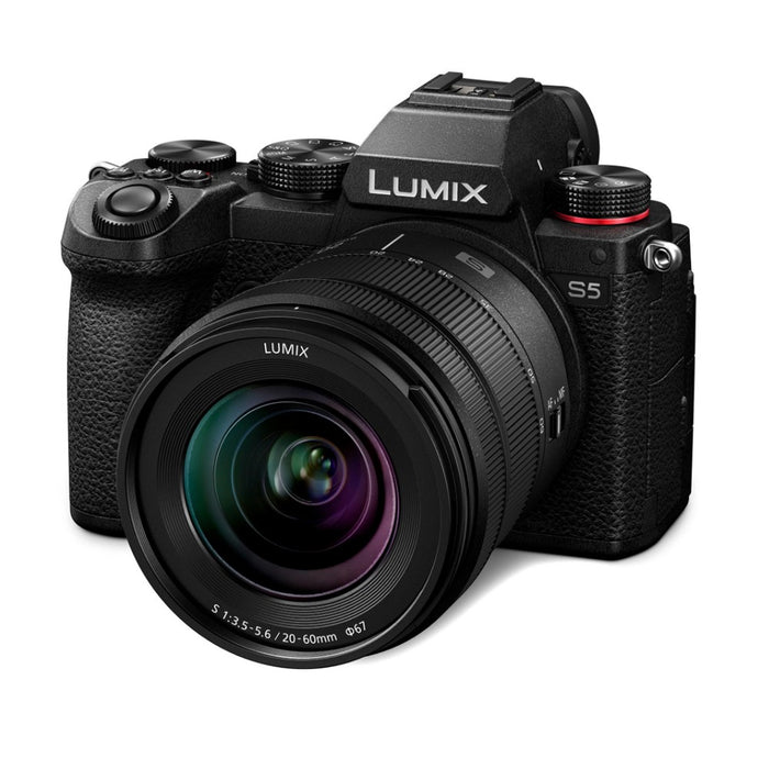 PANASONIC S5 + OBIETTIVO 20-60MM