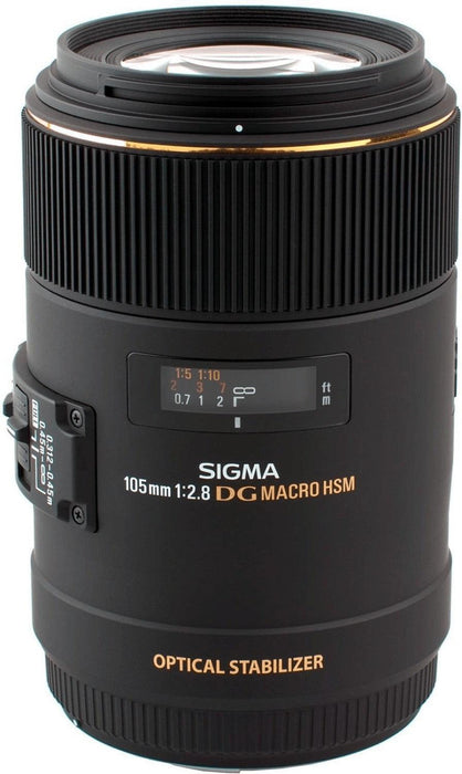 SIGMA 105/2.8 MACRO EX DG OS HSM CANON AF - Grande Marvin