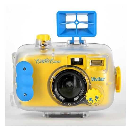 Appareil Photo Compact Vivitar UW 303 Jaune - Argentique 35mm Avec Caisson Étanche